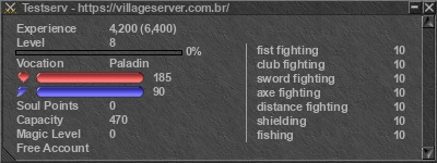Signature for player Testserv